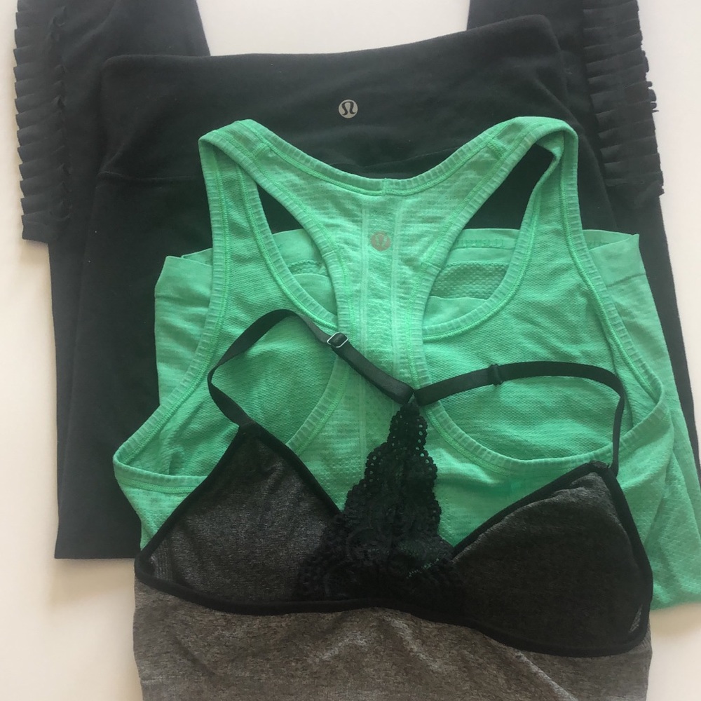 Lululemon haul + bonus sports bra with lace detail